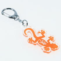 Sandwich-type construction of acrylic key holders