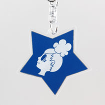 Mirror-type construction of acrylic key holders