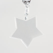 Mirror-type construction of acrylic key holders